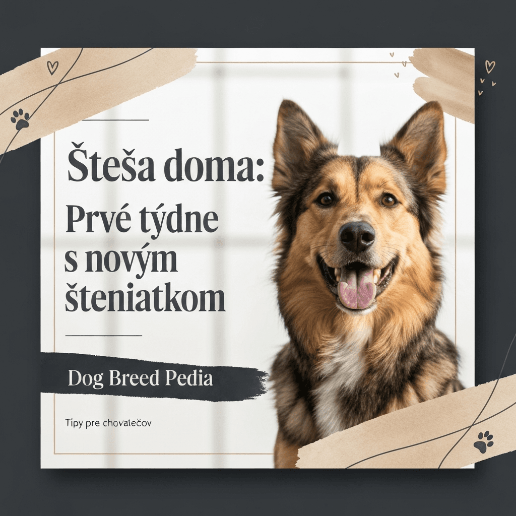 Šteňa doma: Prvé týždne s novým šteniatkom