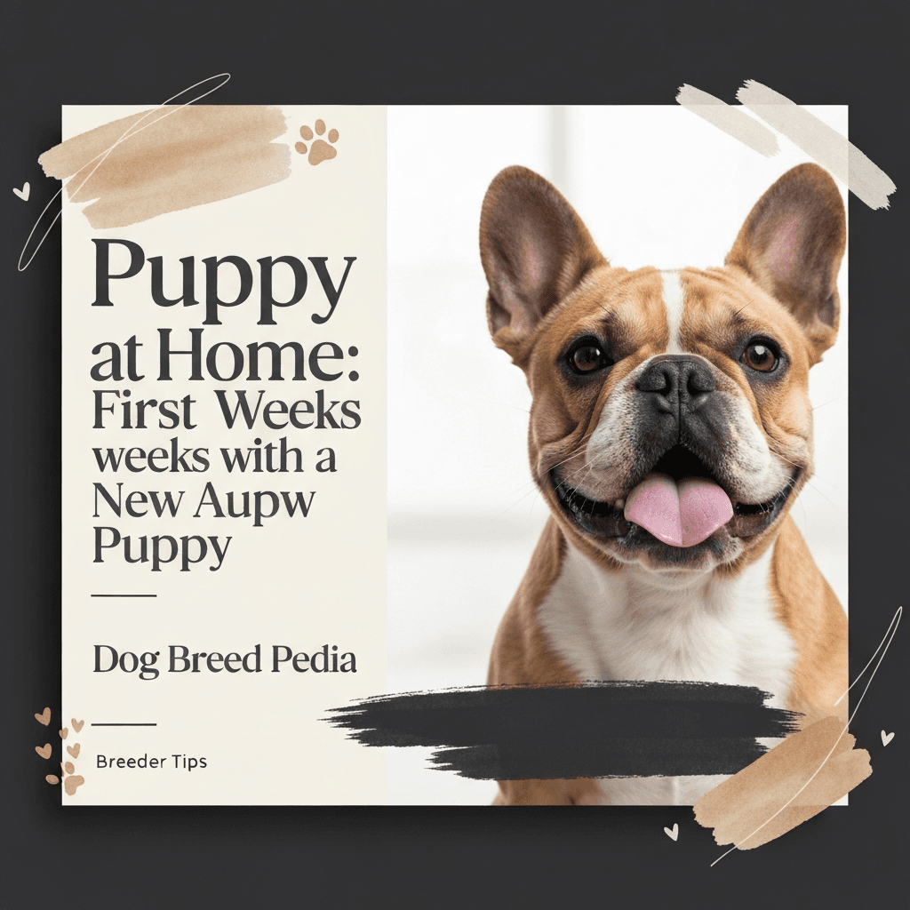 Puppy at Home: First Weeks with a New Puppy