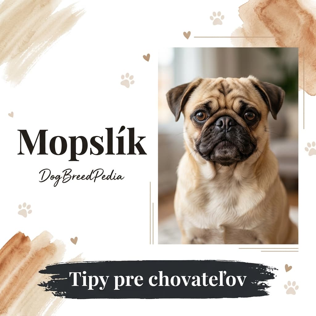 Najčastejšie zdravotné problémy plemena Mopslík