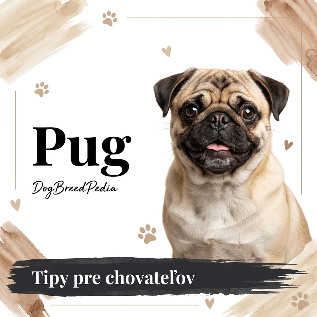 Nejčastější zdravotní problémy plemene Mops